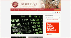 Desktop Screenshot of darulfiqh.com